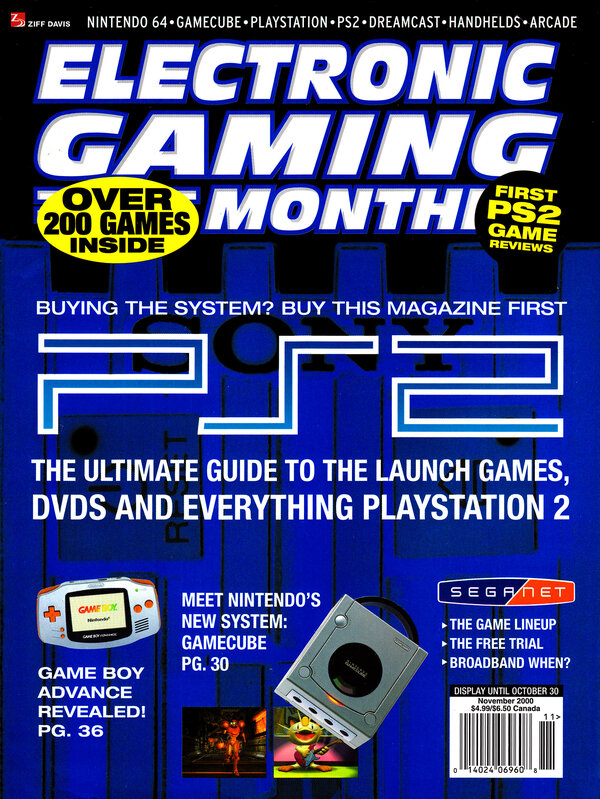 Electronic Gaming Monthly Issue 136 (November 2000) cover